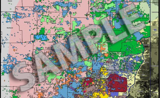 Utica Shale Map