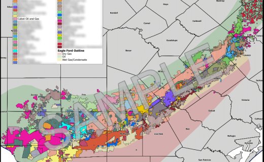 Eagle Ford Shale Map