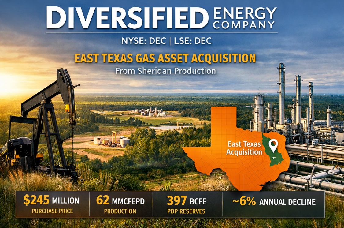 Diversified Energy Striking While the Iron is Hot in East Texas