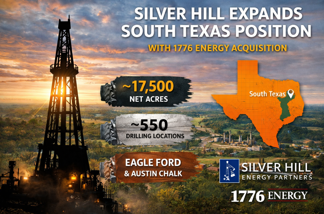 Silver Hill Expands South Texas Footprint with Acquisition of 1776 Energy Assets