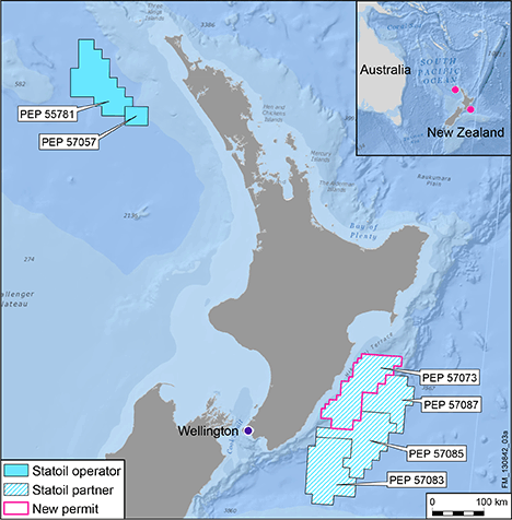 Statoil Acquires 30% WI in OMV's East Coast Basin